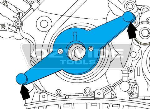 Audi/VW Crankshaft Pulley Removal Tool - 1.8/2.0 TFSI - EA888